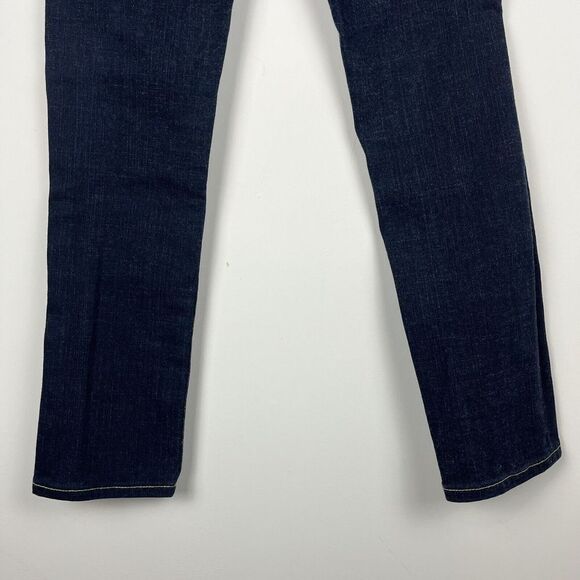 True Religion Joey Dark Wash Skinny Jeans Gold Sequin Pockets Size 26 In…​​​ - Picture 5 of 9